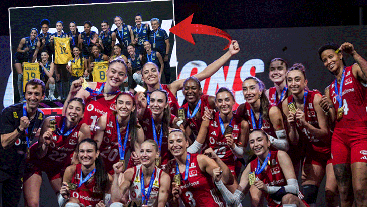 Provayı Brezilya’ya yaptılar, kupayı Türkiye kazandı! Filenin Sultanları’na büyük ayıp
