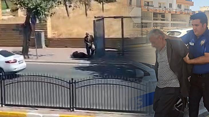 Şanlıurfa’da dehşet anları! Durakta bekleyen eşini vurdu, polise teslim oldu