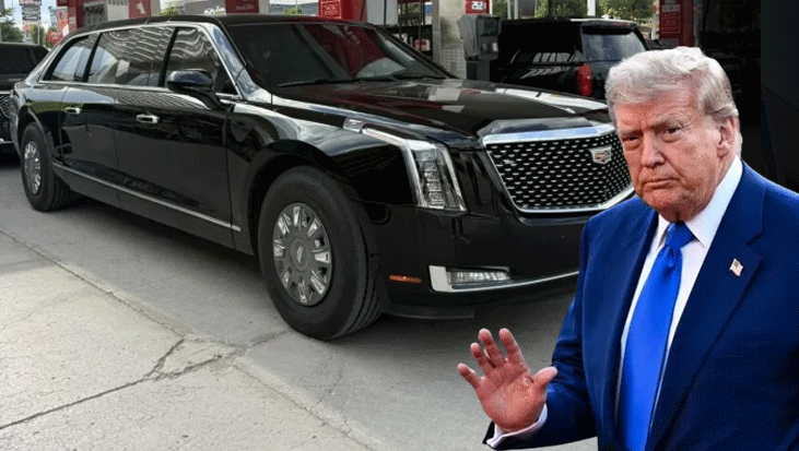 Trump’ın ‘Canavar’ lakaplı makam araçları Ankara’da