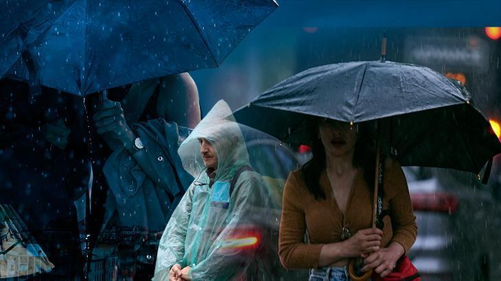 Uyarılar peş peşe gelmişti… Beklenen yağışlı hava İstanbul’a giriş yaptı; bazı ilçelerde yollar göle döndü