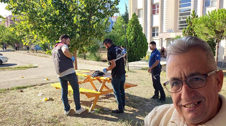 Banka oturma kavgası ölümle bitti! Keşan’da emekli polis dehşeti