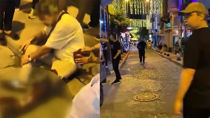 Beyoğlu’nda pitbull gerilimi! ‘Köpeğini kontrol et’ diyerek sahibini bıçakladı