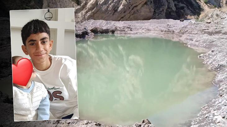 Erzurum’da yürek yakan olay! 12 yaşındaki Ertuğrul hafriyat alınan gölette boğuldu