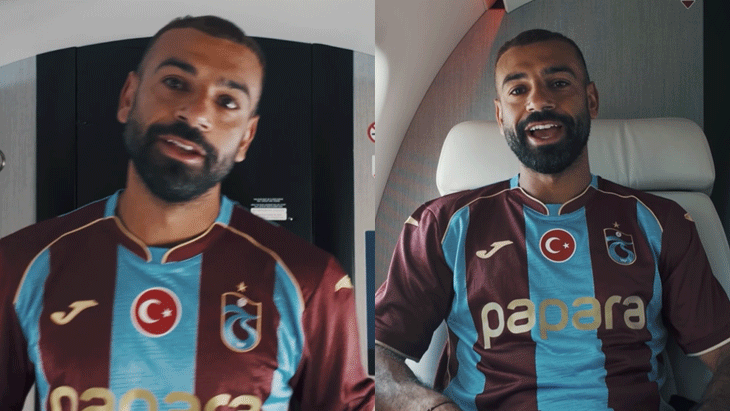 SON DAKİKA | Yeni transfer Mohamed Salah Trabzonspor formasını giydi! Taraftara ilk mesaj geldi