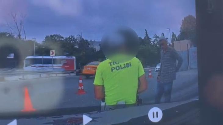 Soru sorma bahanesiyle yaklaştı bıçakla saldırdı; ayağından vurularak yakalandı