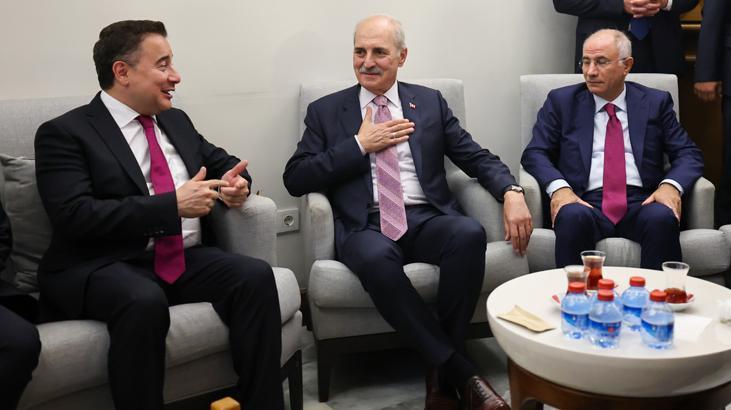 TBMM Başkanı Kurtulmuş’tan iktidar ve muhalefet kulislerine ziyaret